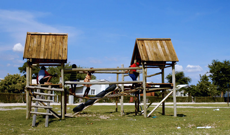 Playground at the SOS Village in Namibia