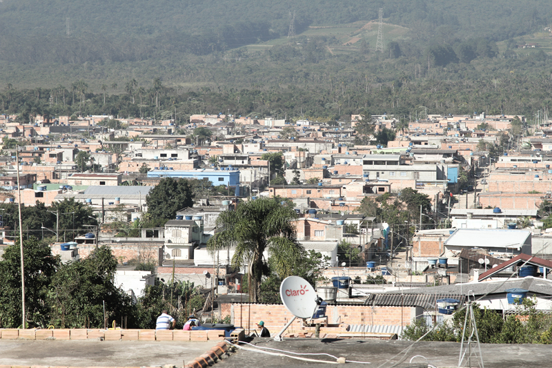 View of Vargem Grande in Sao Paulo, Brazil